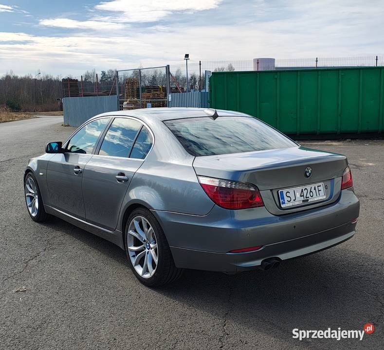 BMW E60 530D Bogata Keyless HUD Historia 3000cm3 Jaworzno sprzedam