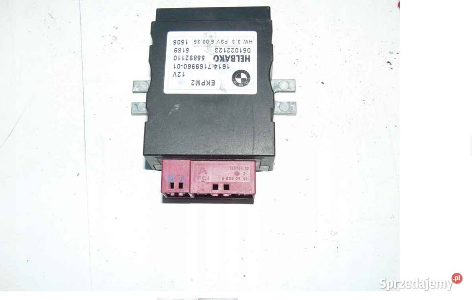 BMW 3 E90 E91 25i STEROWNIK POMPY PALIWA 7169960 małopolskie Wielkie Drogi