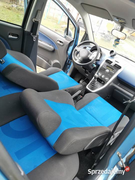 Ładny Opel Agila 12 benzyna klima zadbany z Makowiec sprzedam