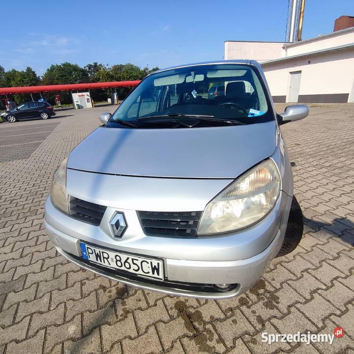 Renault scenic II 15dci r2008 przeb155 nieuszkodzony wielkopolskie Września