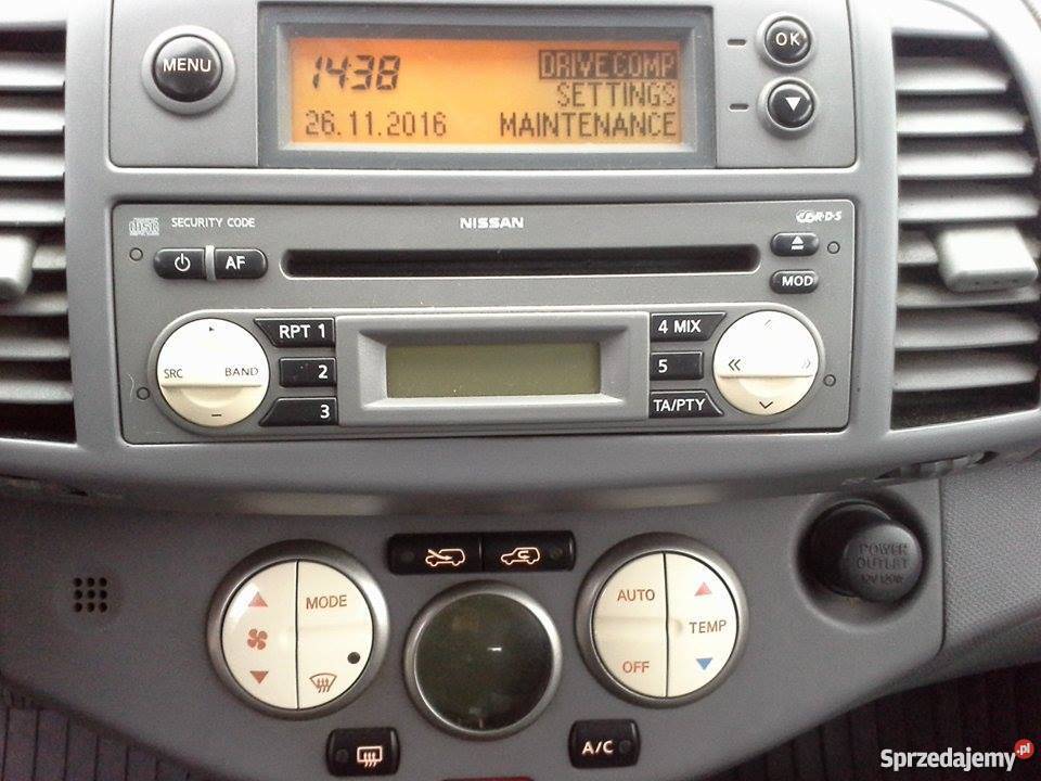 Nissam MICRA 12 80 Sekwenyjny gaz komputer pokładowy Zielonka