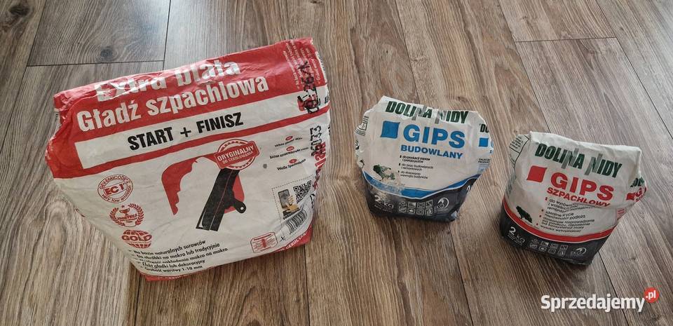 Klej gipsowy gip budowlany gips szpachlowy gładź małopolskie Kraków