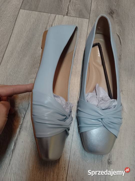 42 Ekskluzywne Niebieskie baleriny wieczorowe