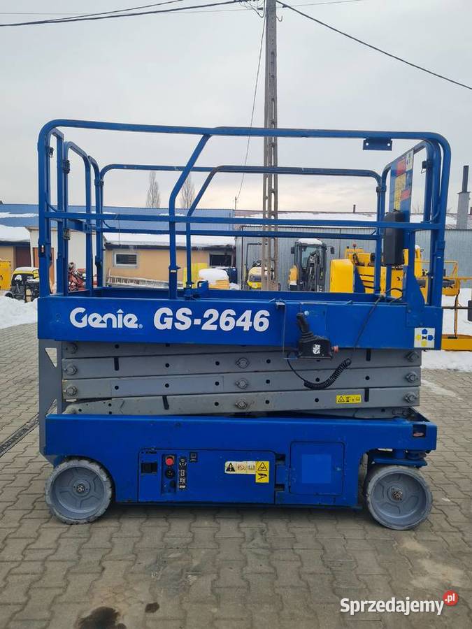 Podnośnik elektryczny nożycowy Genie GS2646 2008 1778h Dąbrowa Tarnowska