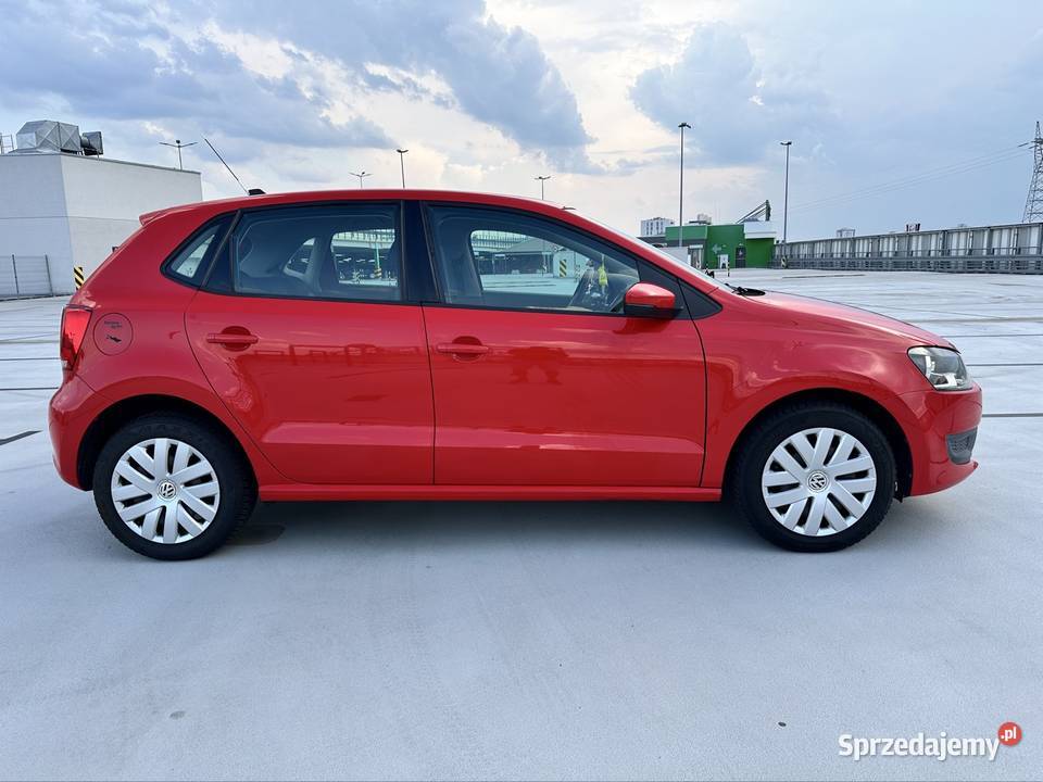 Volkswagen Polo 6R czerwony mazowieckie