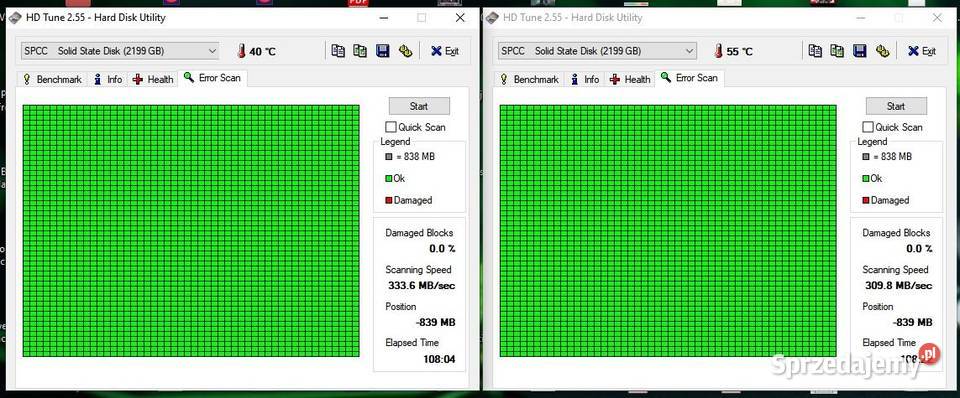 Dysk SSD 25 SP Silicon Power A55 4TB 4000GB TLC do laptopa