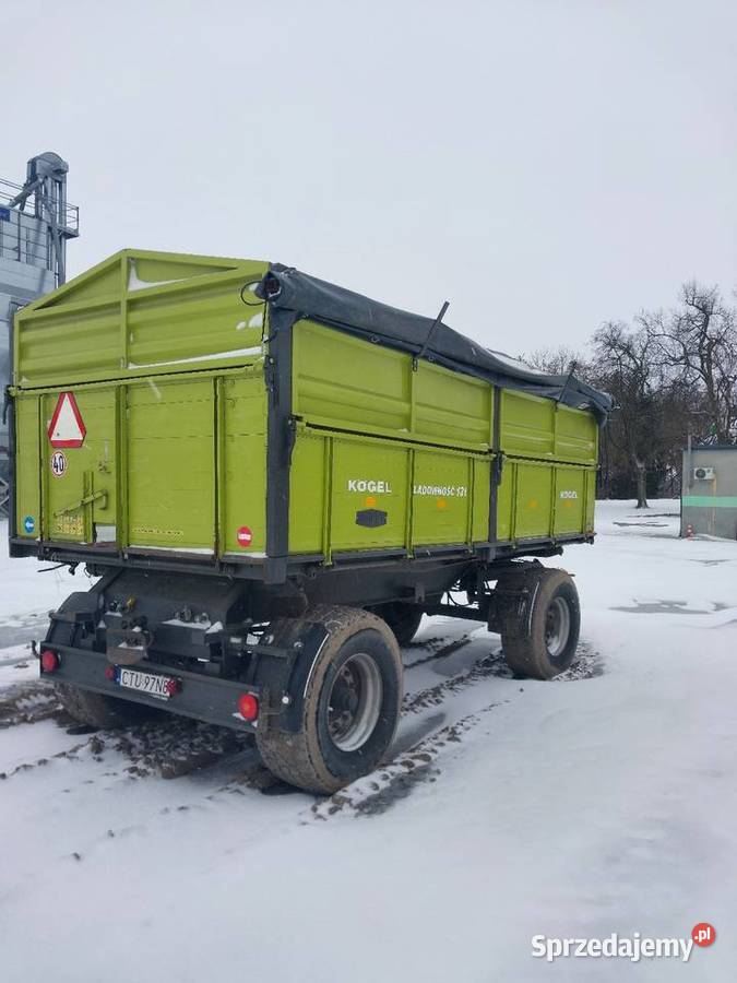 Przyczepa wywrotka trzy stronns Kgel 16t Tuchola