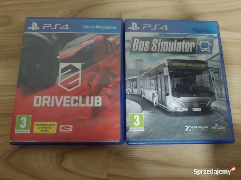 Sprzedam gry DRIVECLUB Rzetnia sprzedam