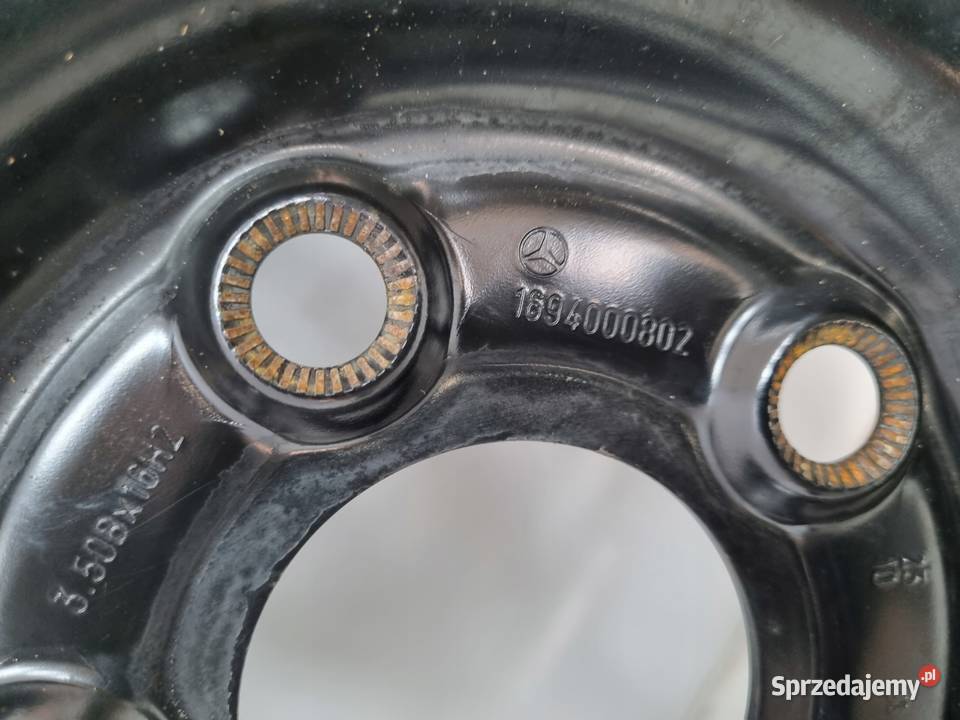 KOŁO DOJAZDOWE Mercedes W169 W245 dojazdówka Chełm