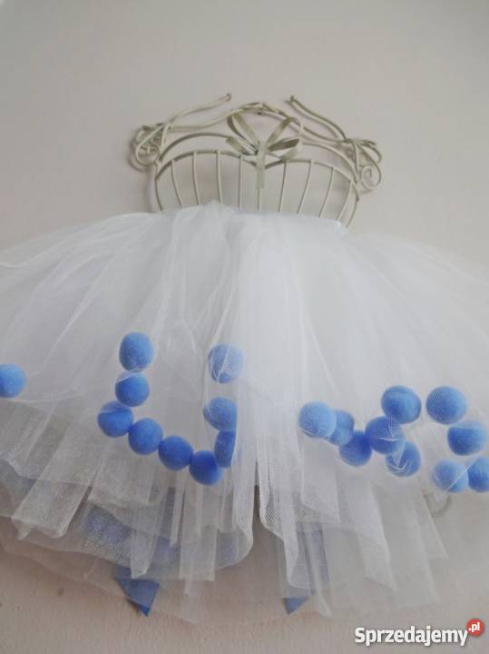 Spódniczka tiulowa TUTU z pomponami Inny wzór Moda i Styl Warszawa