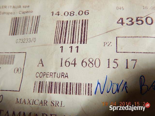 KLAPKA ZAŚLEPKA POPIELNICZKI ML KLASA W164 NOWA Osłony i zaślepki