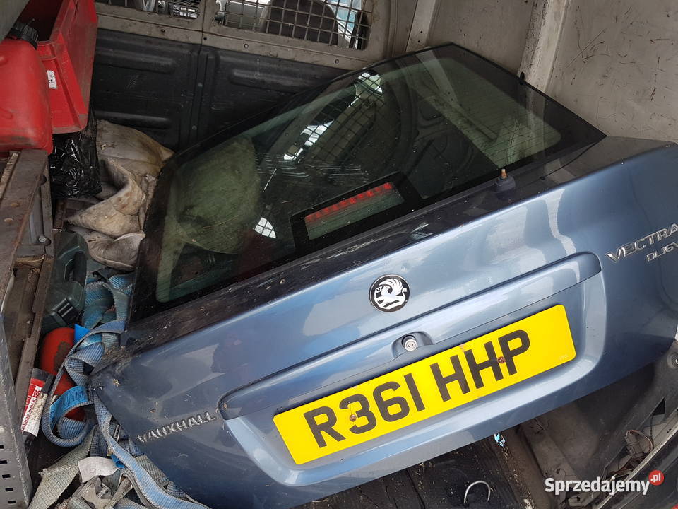 OPEL VECTRA B HTB TYLNA KLAPA SZYBA TYL Turek