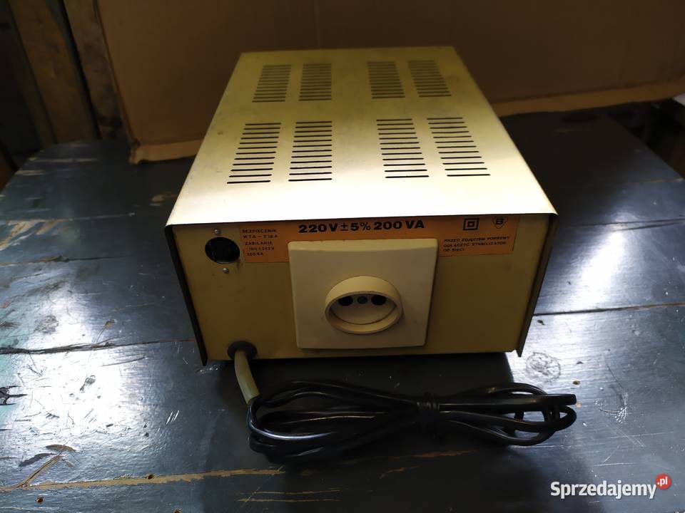 Stabilizator napięcia Unitra SM 2001 Pozostałe lubuskie Sulęcin
