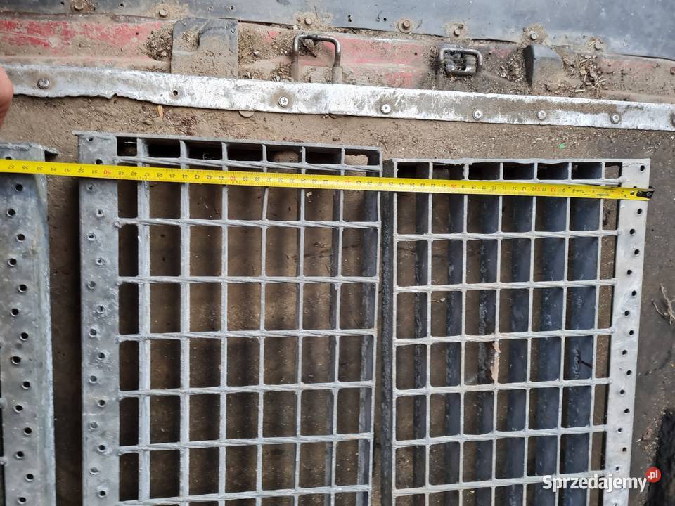Schodek Podest Metalowy Ażurowy 3x80 3x65x25 x7 Skawina