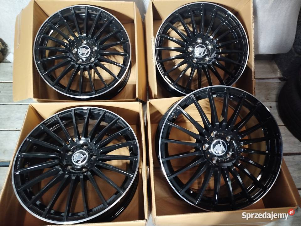 S379 Alufelgi Nowe 18 5x112 8j Et45 Vw Skoda śląskie