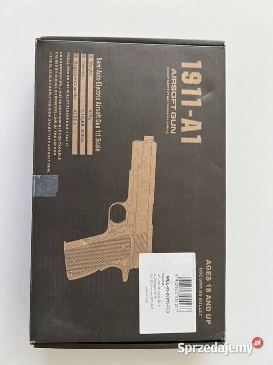 Replika Colt 1911 full metal Dzierzgowo