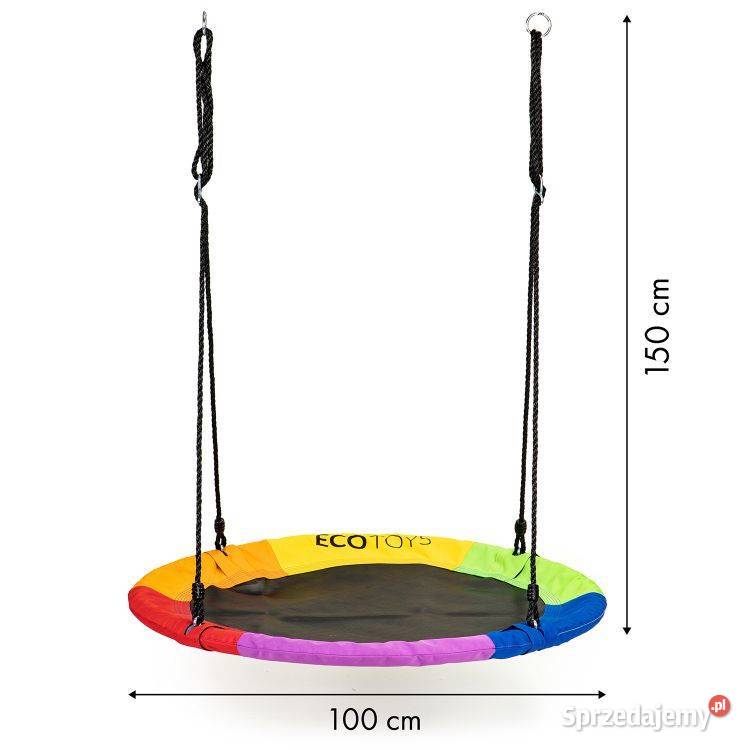 Huśtawka ogrodowa bocianie gniazdo 100 ECOTOYS1