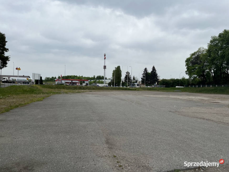 Plac 6500 mkw składowy handlowy parking Straszyn pomorskie