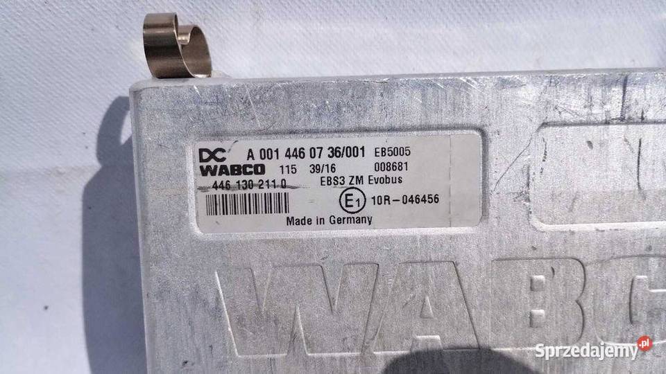Modul Sterownik ECU EBS3 Mercedes Actros Mp4 ciężarowe