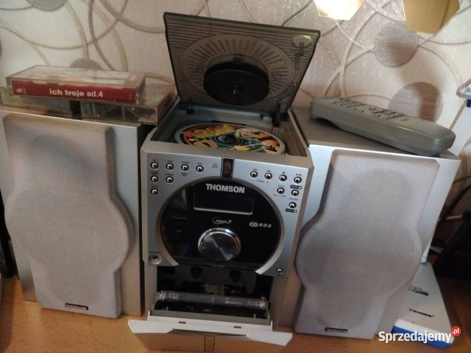 Mini wieża THOMSON z CDMP3 pilot głośniki Chorzów
