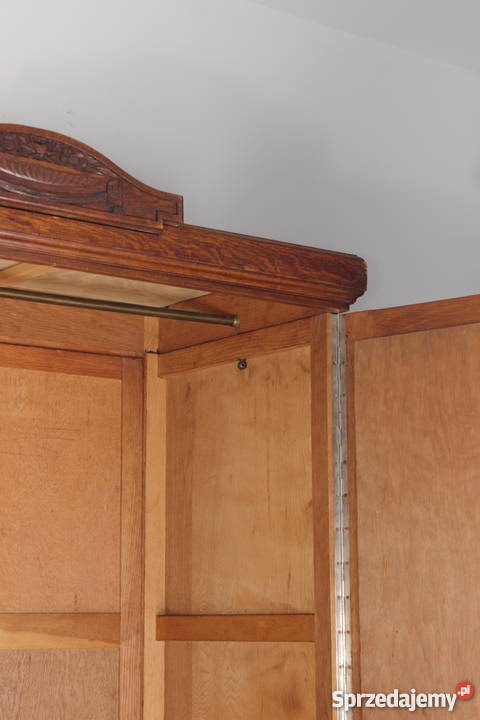 Szafa Antyk Art deco Dąb okres Międzywojenny Żory