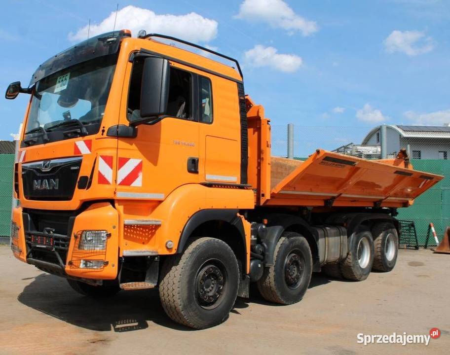 Wywrotka 3 osiowa wywrotka 6x4 Bordmatic Man TGX