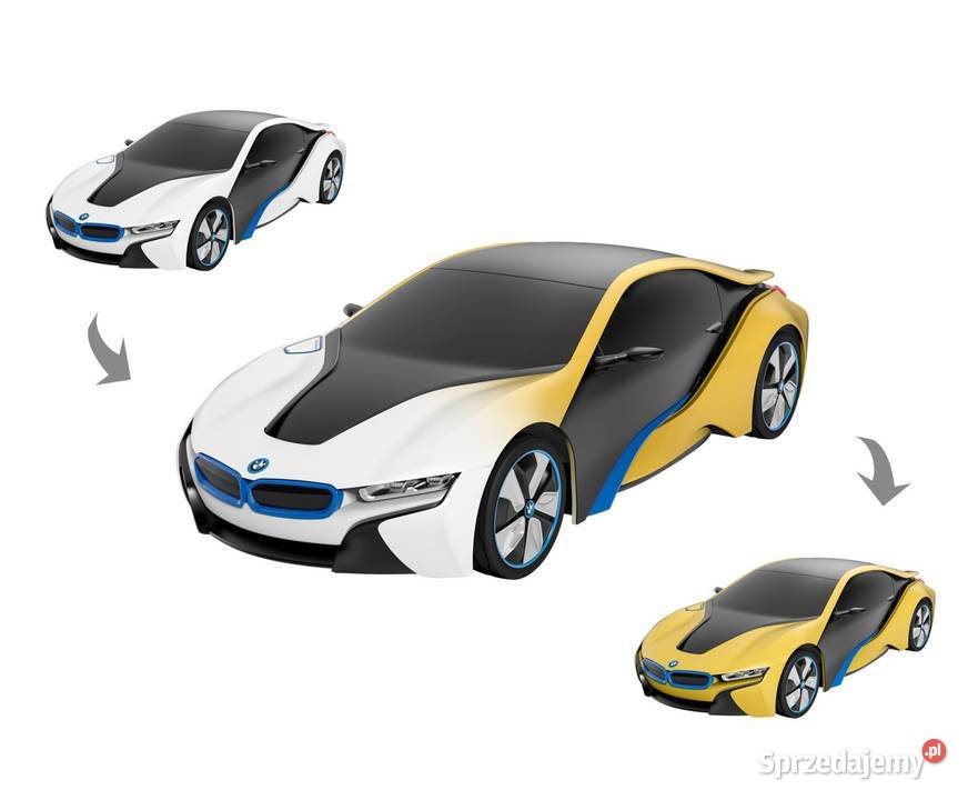 BMW i8 UV RC skala 124 Rastar 484004 samochód Poznań sprzedam