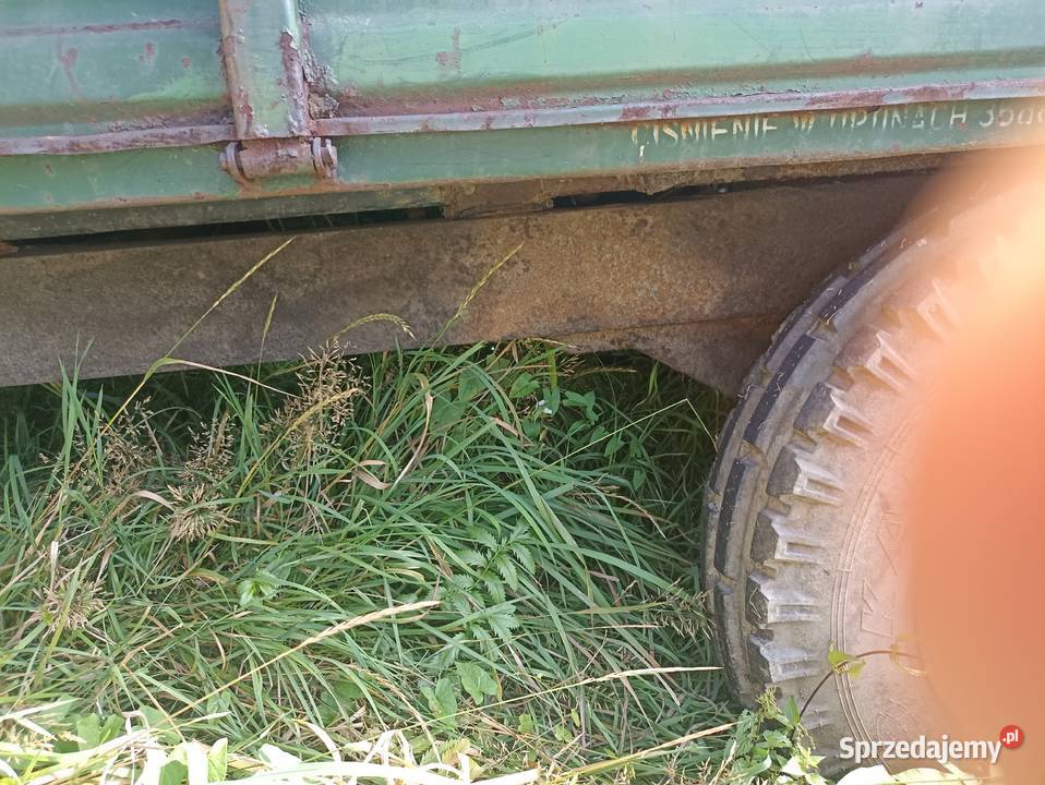 Przyczepa wywrotka nieuszkodzony Radocza