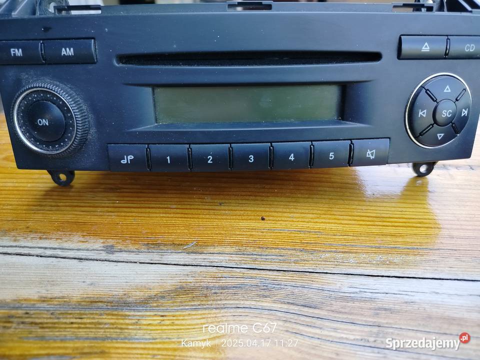 FABRYCZNE RADIO VW VOLKSWAGEN RCD2001 Kłobuck