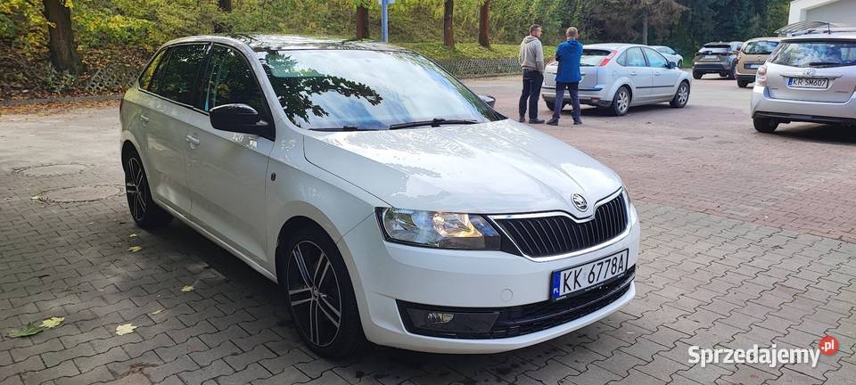 Skoda Rapid Spaceback Automat benzyna krajowy Kraków sprzedam