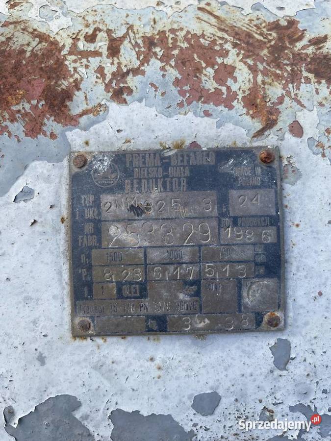Przekładnia WD 325 typ 2nm 325 3 Lidzbark Warmiński sprzedam