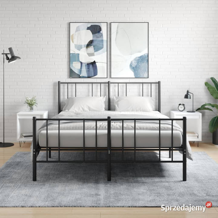 Szafki nocne 2 białe 40x35x50 WM830717 Nocne Warszawa sprzedam