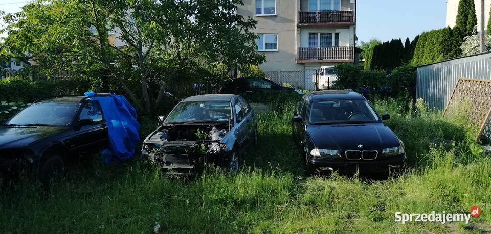 Bmw e46 drzwi lewe przód sedanKombi schwarz 2 Aleksandrów Łódzki