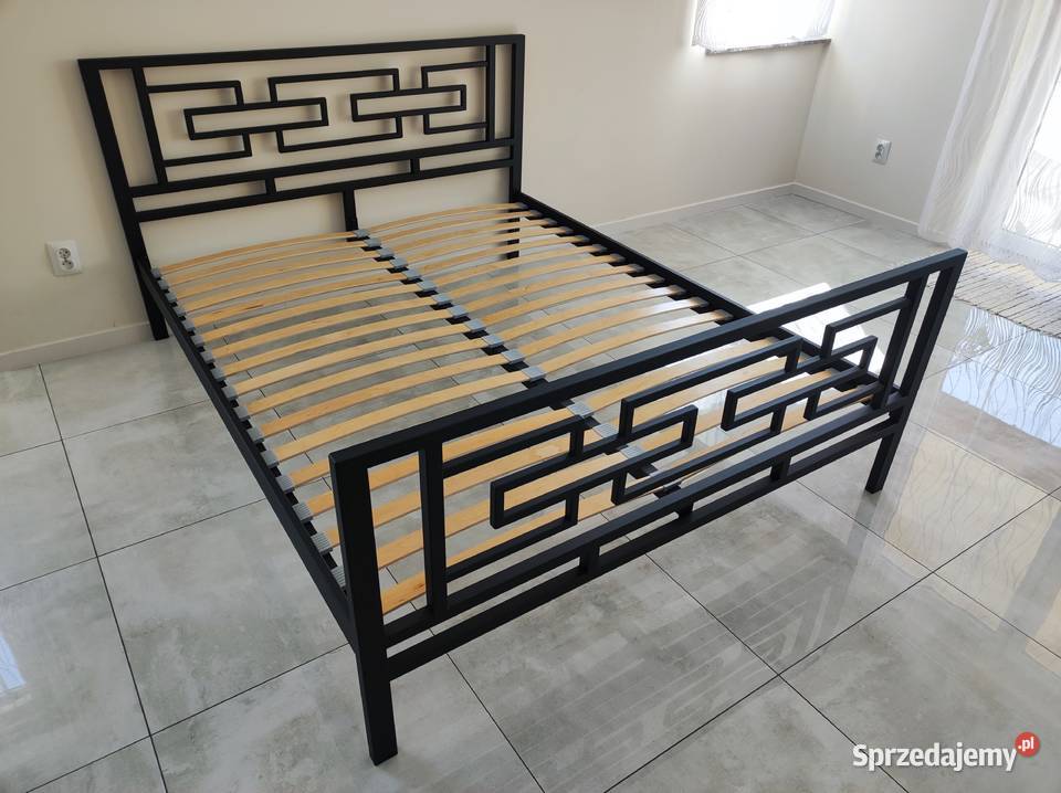 Łóżko metalowe nowoczesne loft 160cm Łańcut
