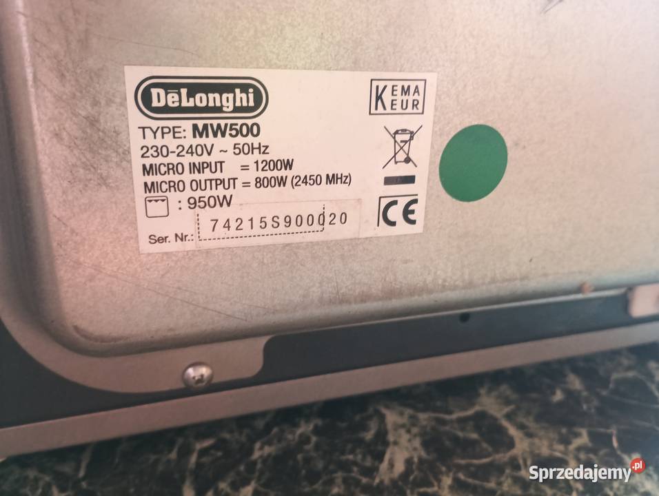 Mikrofala DeLonghi Zator