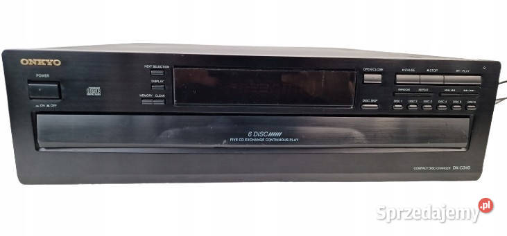 ONKYO DXC340 zmieniarka 6 cd DX C340 CD player Międzychód