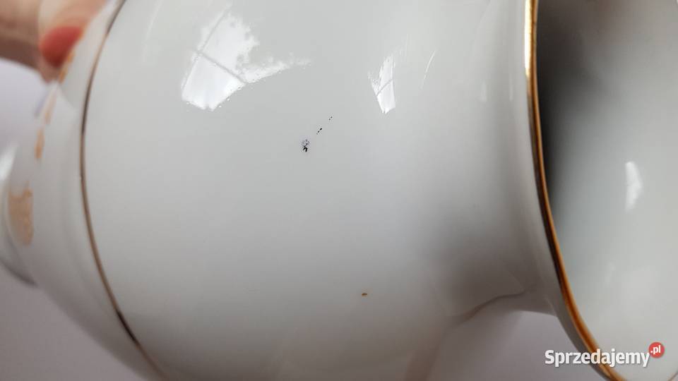 Porcelanowy wazon Bogucice TKS Budowlani Dąbrowa Górnicza