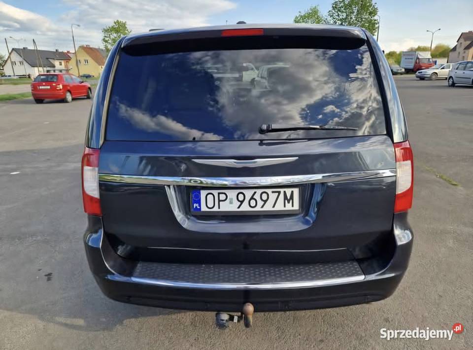 Chrysler Town Country przyciemniane szyby