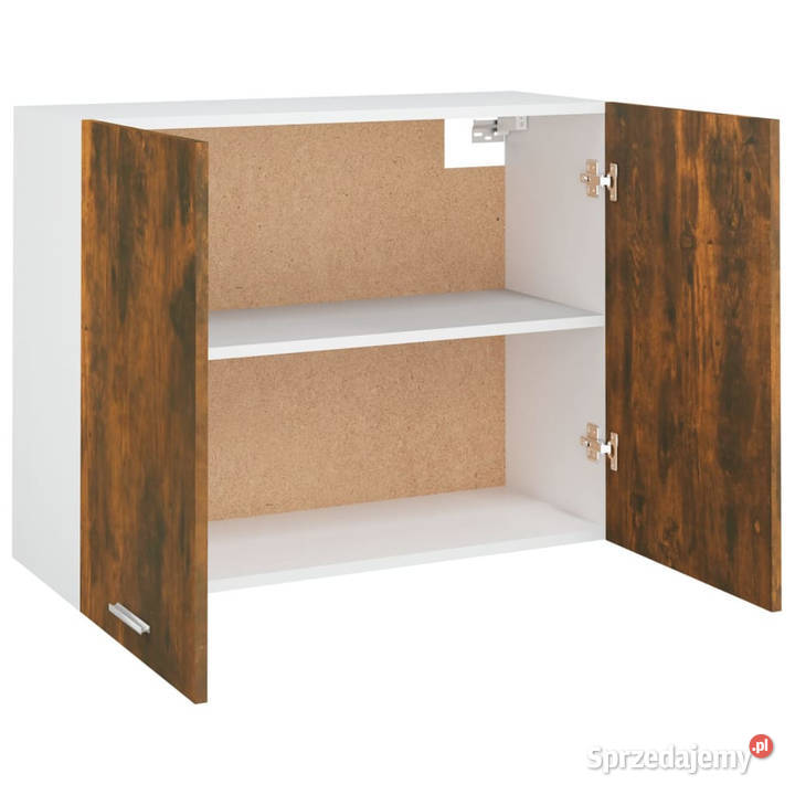 Szafka wisząca przydymiony dąb 80x31x60 WM815588 Warszawa