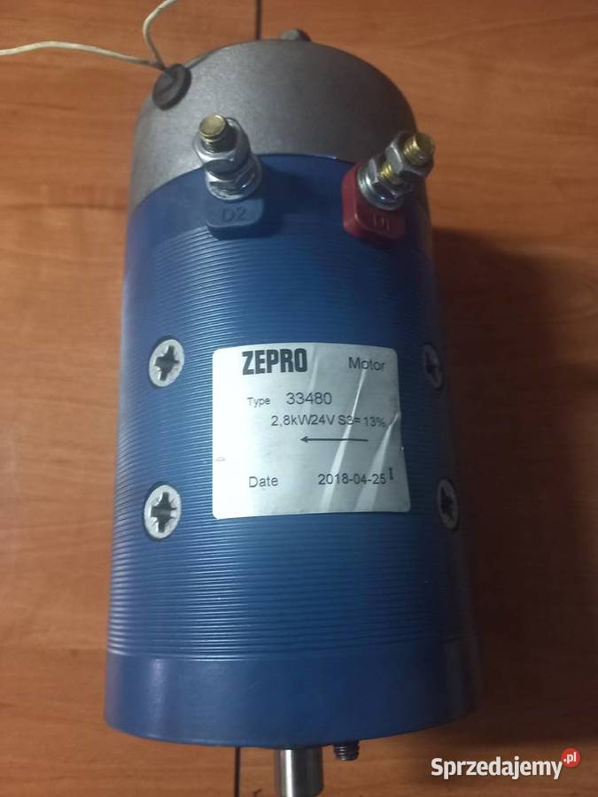Silnik 33480 24V 28kW winda załadowcza Zepro Pozostałe Przykona