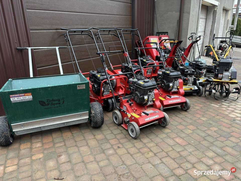 Aerator rurkowy posypywarka wynajem Tczew