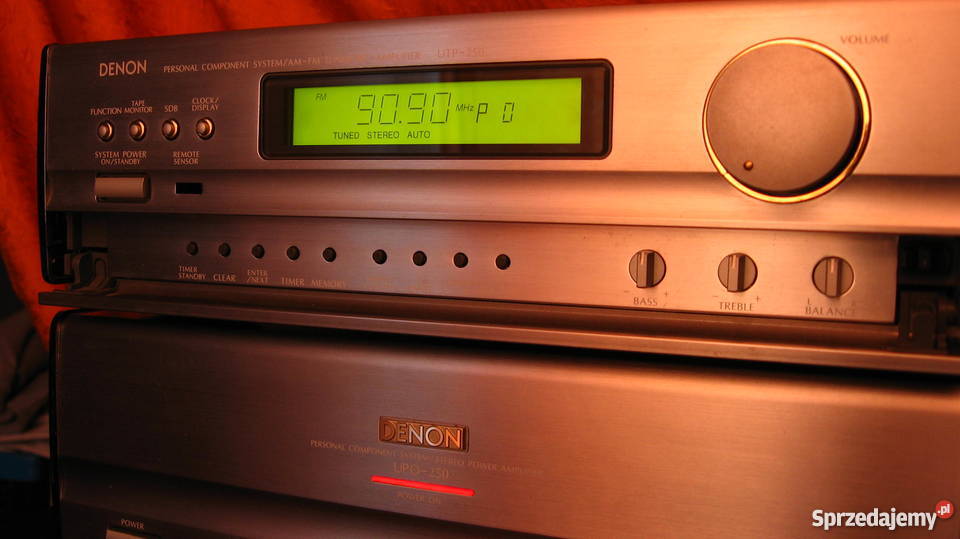 DENON d250 Wieża WzmacniaczAmplituner Świebodzice