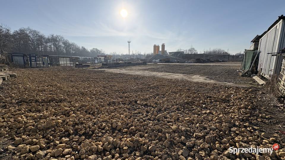 Plac utwardzony do wynajęcia pow 506 m2 Kraków 506m2