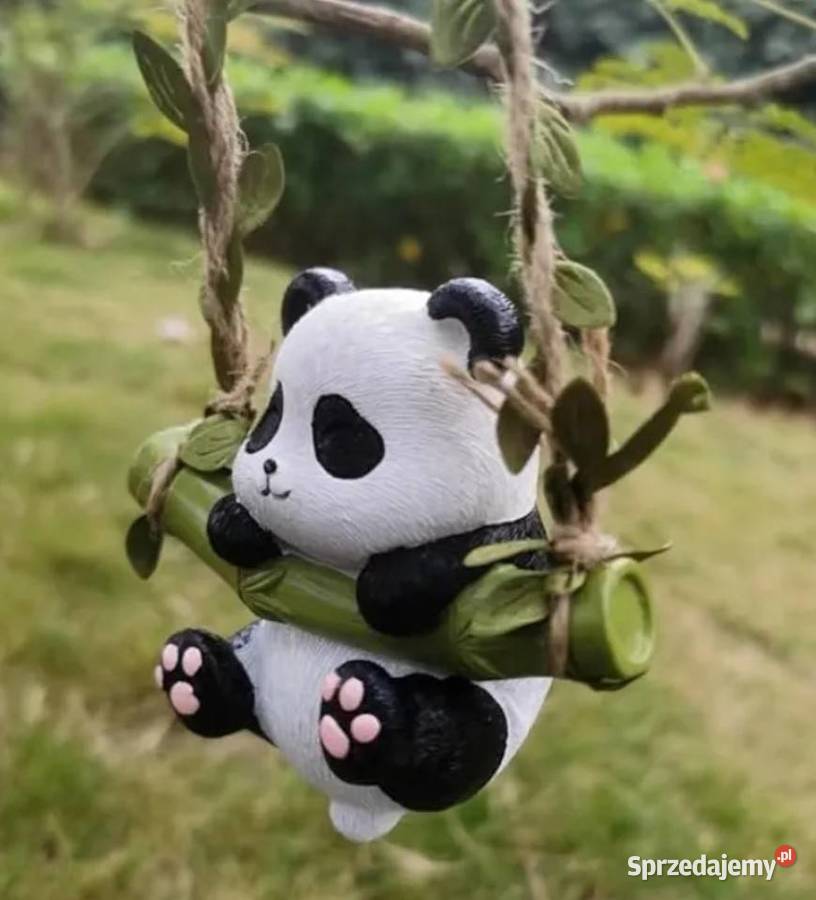 Figurka panda i torebka plecak panda Koszalin