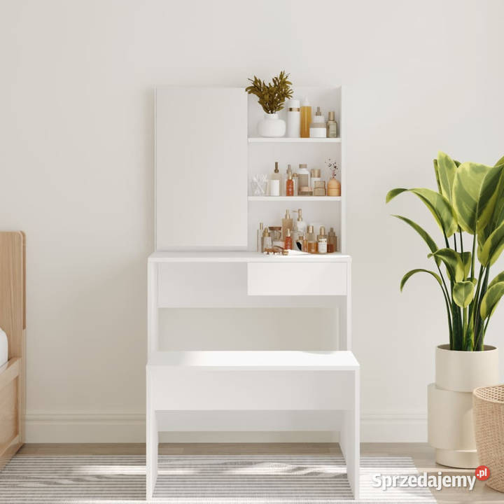 Toaletka z lustrem biała 745x40x141 WM802804 Warszawa