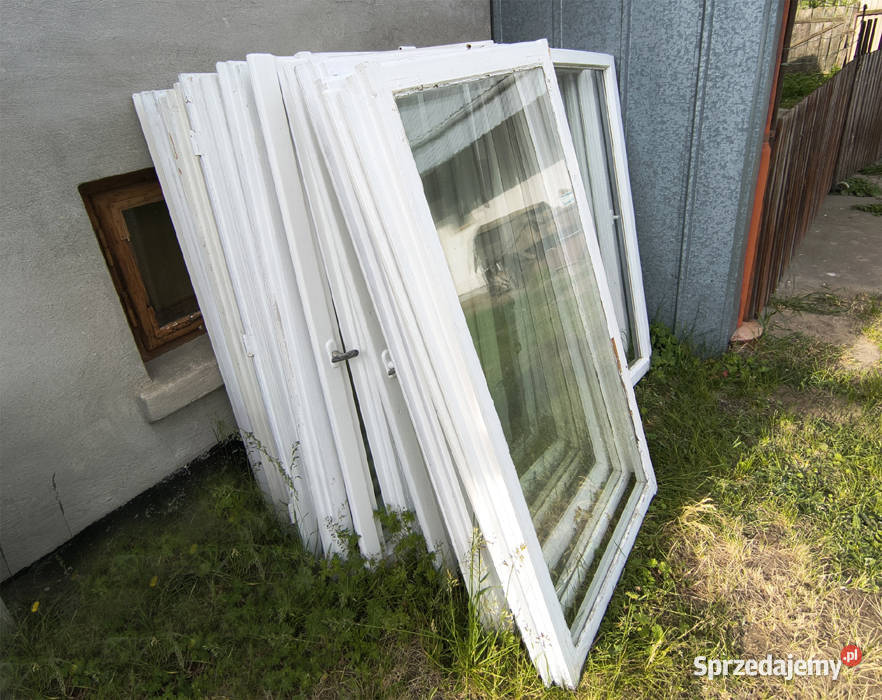 Okna drewniane z demontażu Rakszawa sprzedam