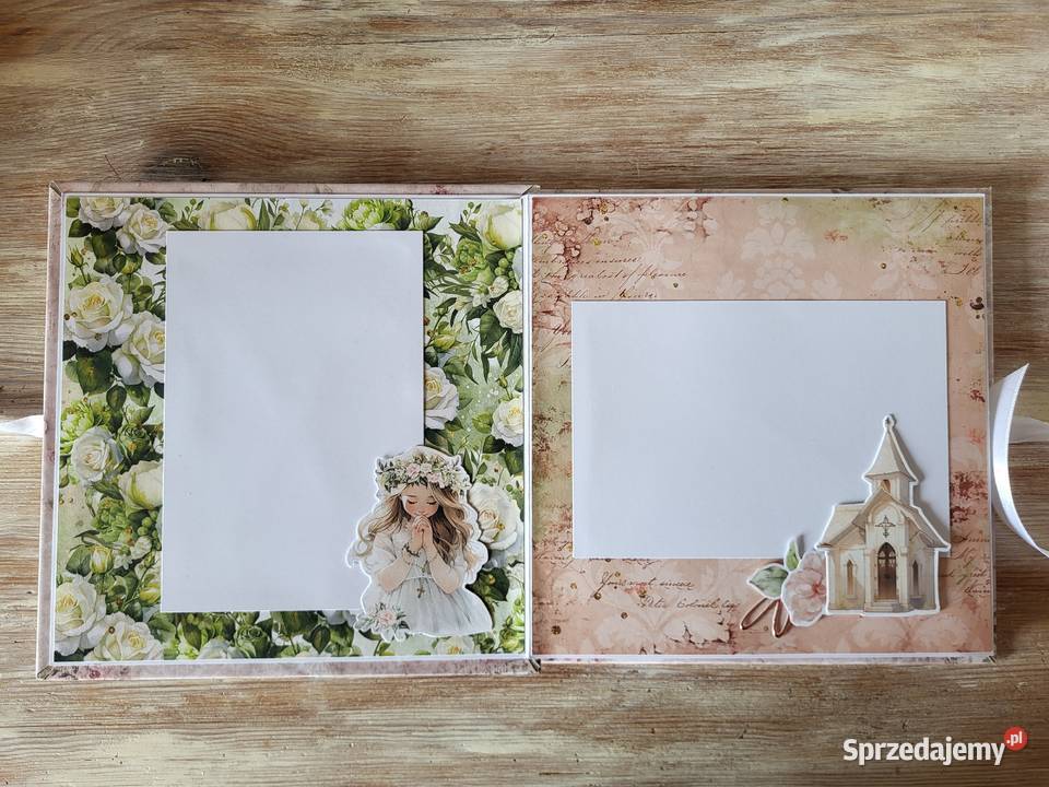 Fotoalbum komunijny Włocławek sprzedam