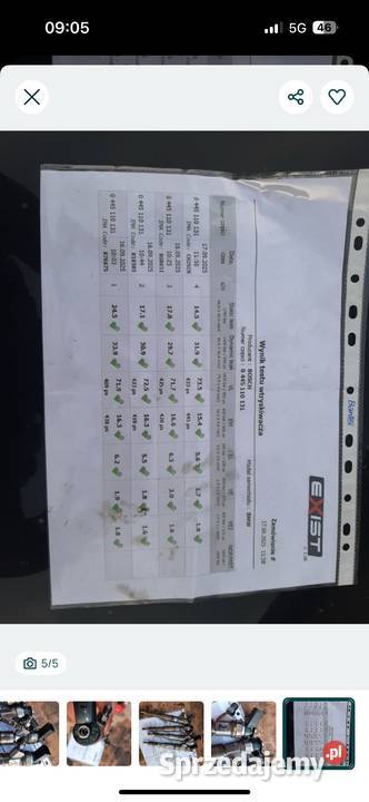 Wtryskiwacze regeneracji bmw e46 Łagów
