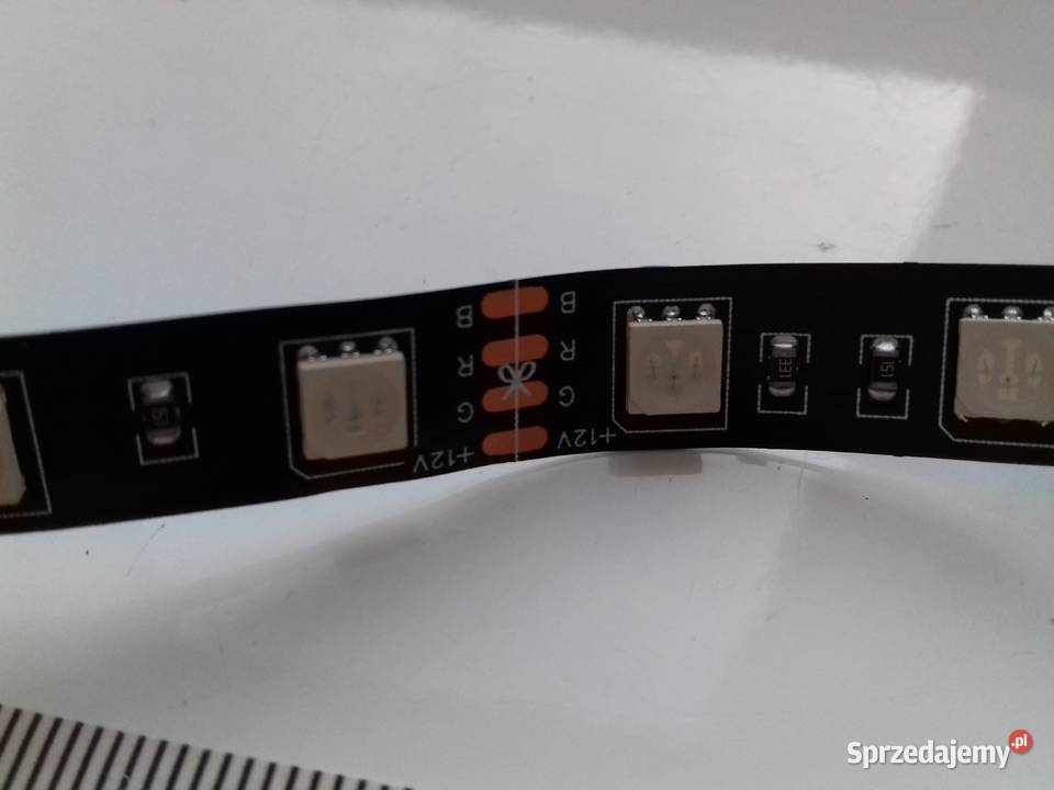 LED RGB 12V 4pin 1m 3x oświetlenie płyt głównych tuning kujawsko-pomorskie Bydgoszcz