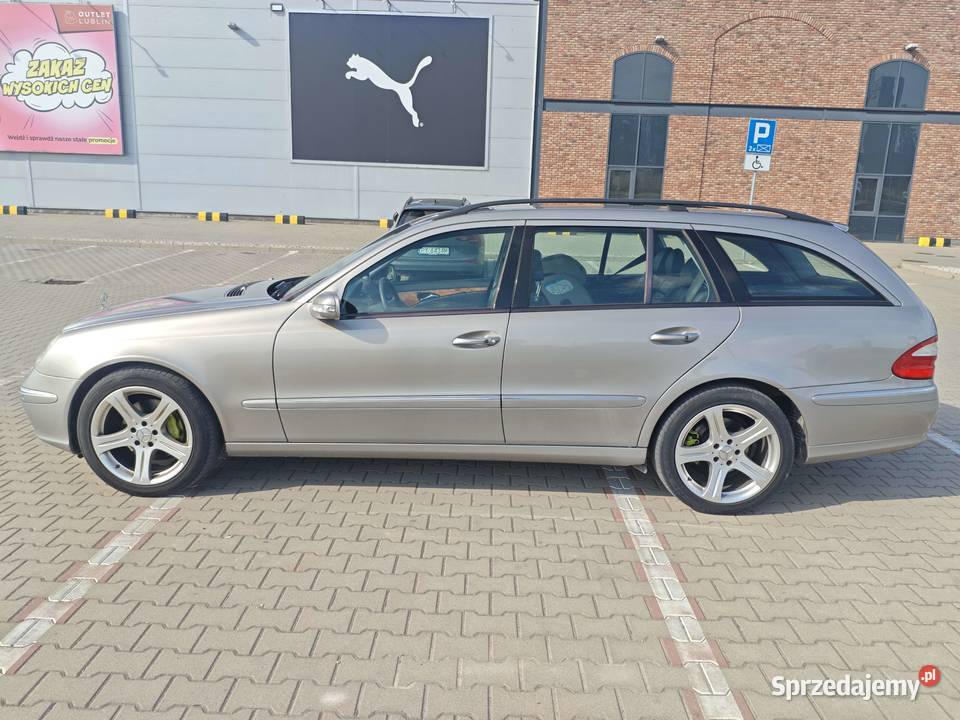 Mercedes E W211 320cdi OM648 2003 Rok produkcji 2003 Lublin